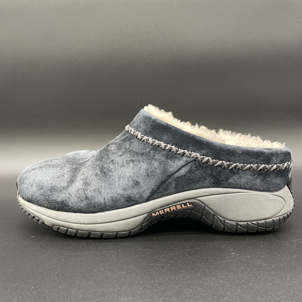 Merrell Encore Chill Stitch Clogs Blue Women's Sz 7 Slip-On Casual‎ Comfort